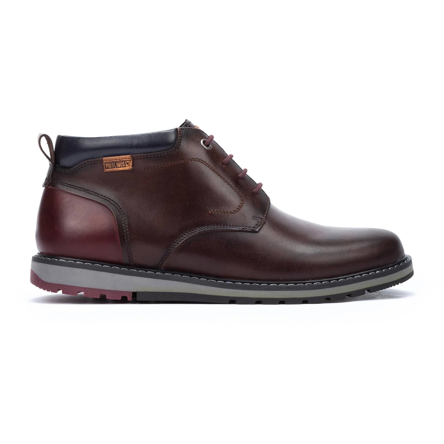 Pikolinos| BERNA-Men’s lace-up ankle boots  M8J-8181-OLMO