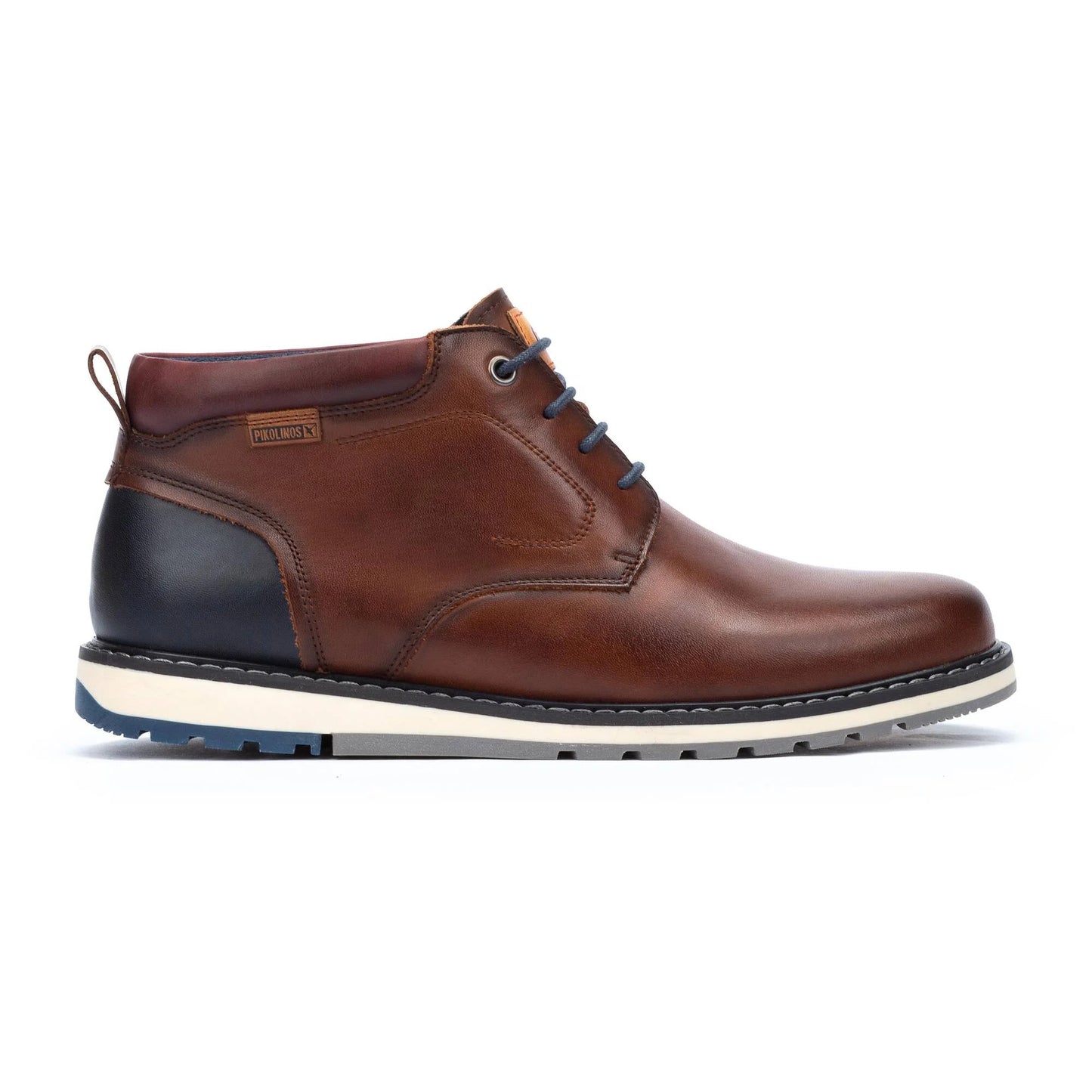 Pikolinos| BERNA-Men’s lace-up ankle boots  M8J-8181-CUERO