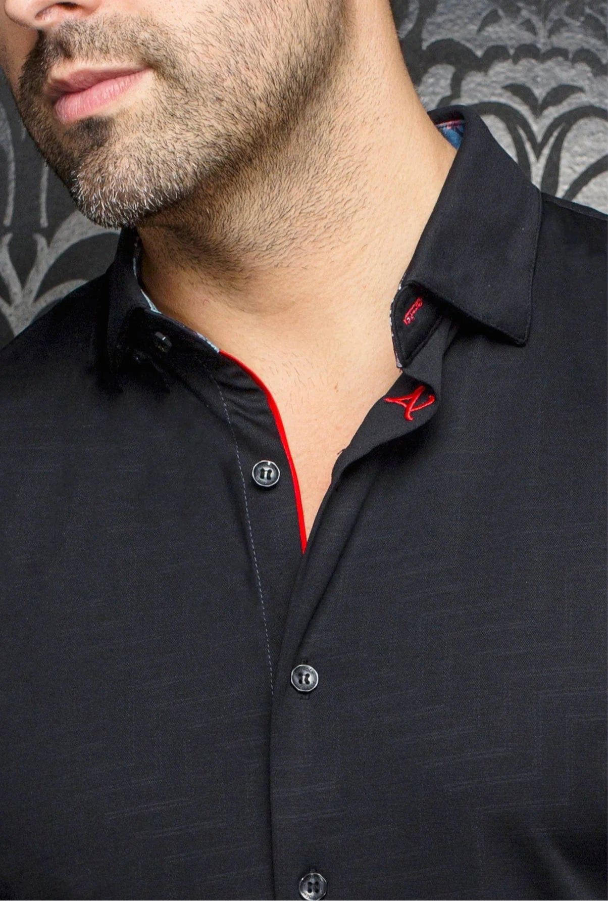 AU Noir  SHIRT SS| DIVENERS black