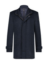 A Fish named Fred |Funnel neck coat Nr:29.171- 604 Navy