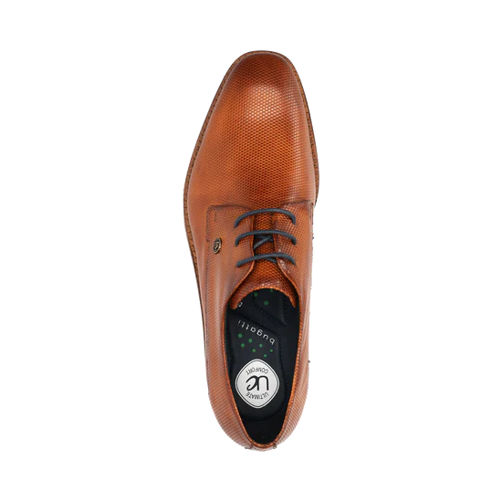 312-ADH02-1000-4100 | Bugatti Mano business lace-ups cognac