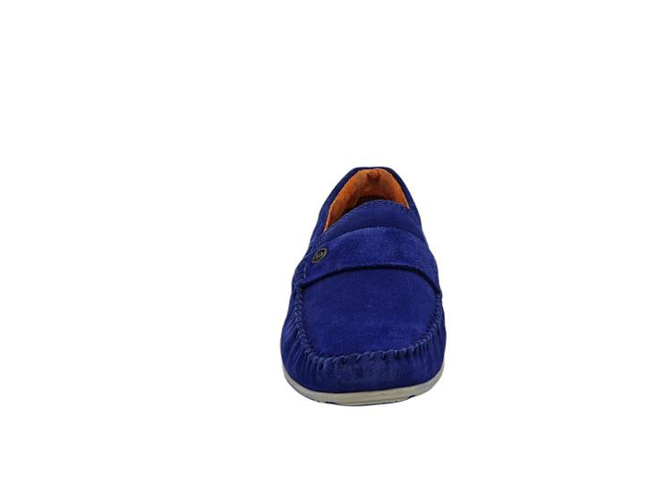 Bugatti Suede Moccasin  Royal Blue 321-AK462-1400