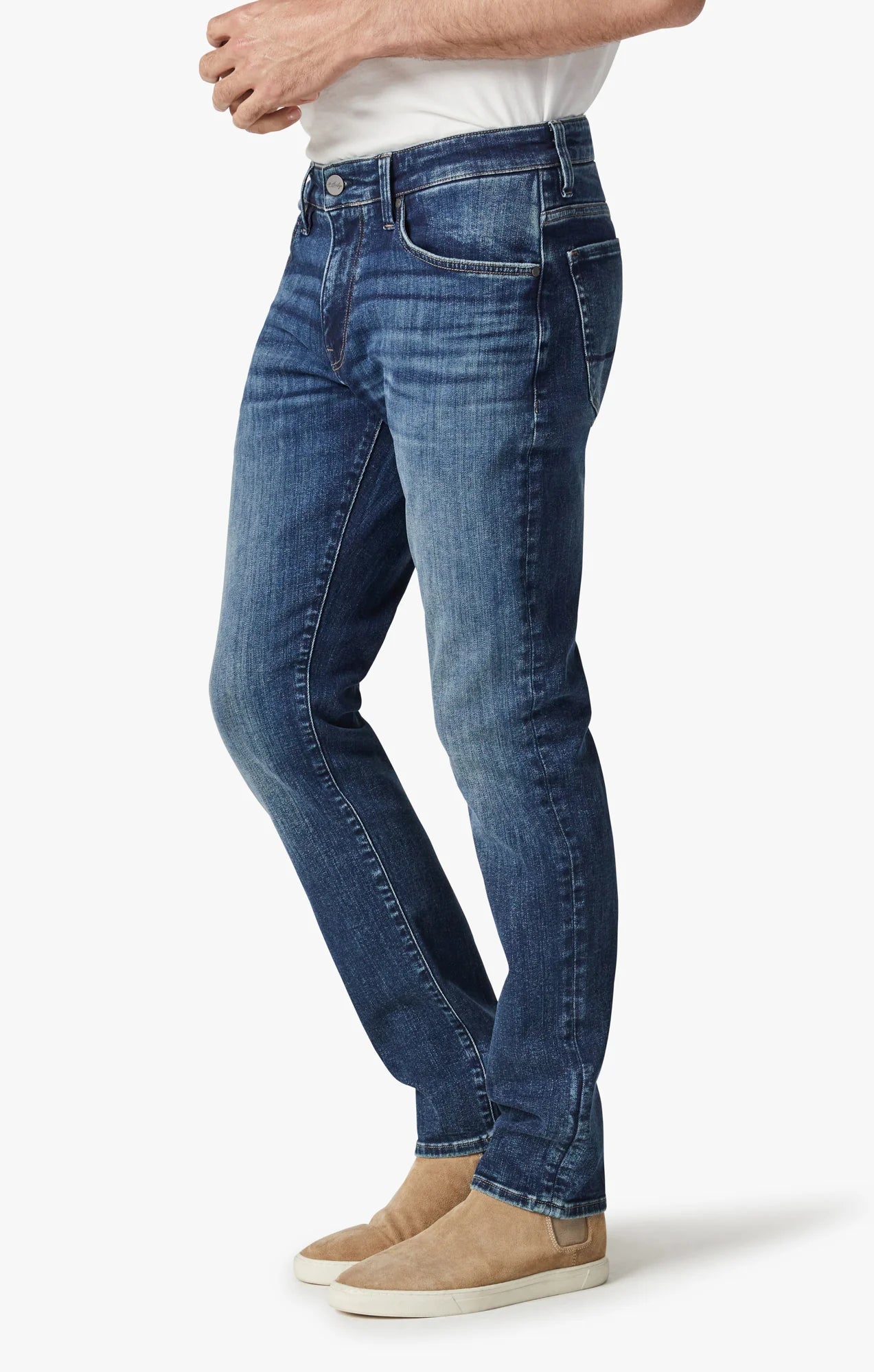 34 HERITAGE.JEANS | Cool Tapered Leg Jeans In Foggy Indigo Organic