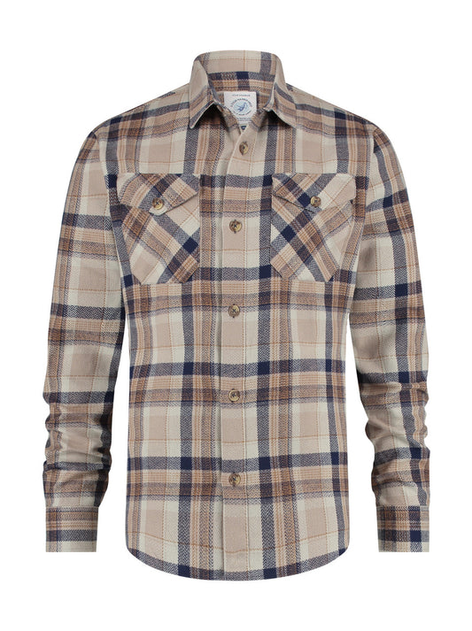 A Fish named Fred |Overshirt brushed check stage