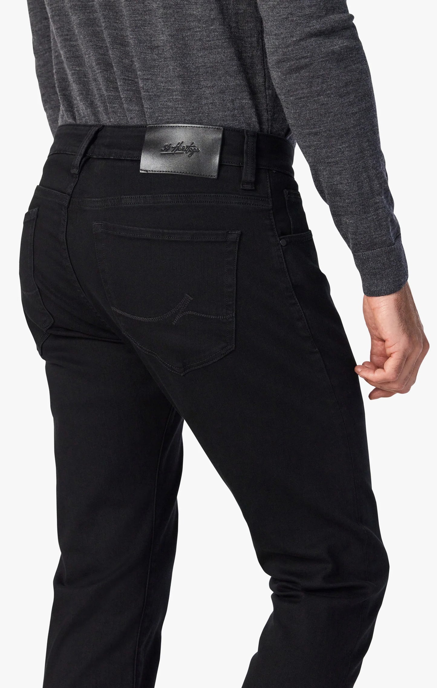 34 HERITAGE.JEANS | Cool Tapered Leg Jeans In Black Urban