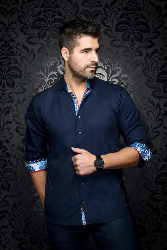 AU Noir-SHIRT | ADJANI Navy