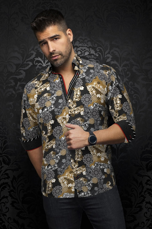 Au Noir Shirt | ALBORI Black Gold