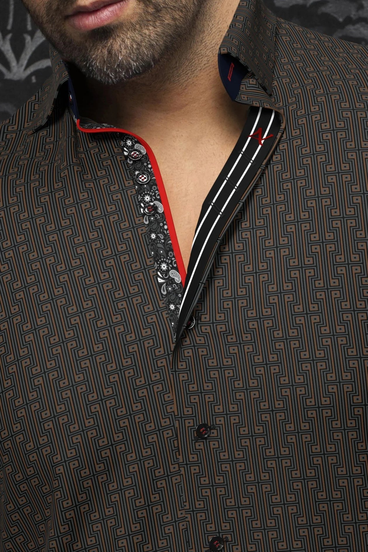 AU Noir-Shirt | UNDERWOOD  Black Gold