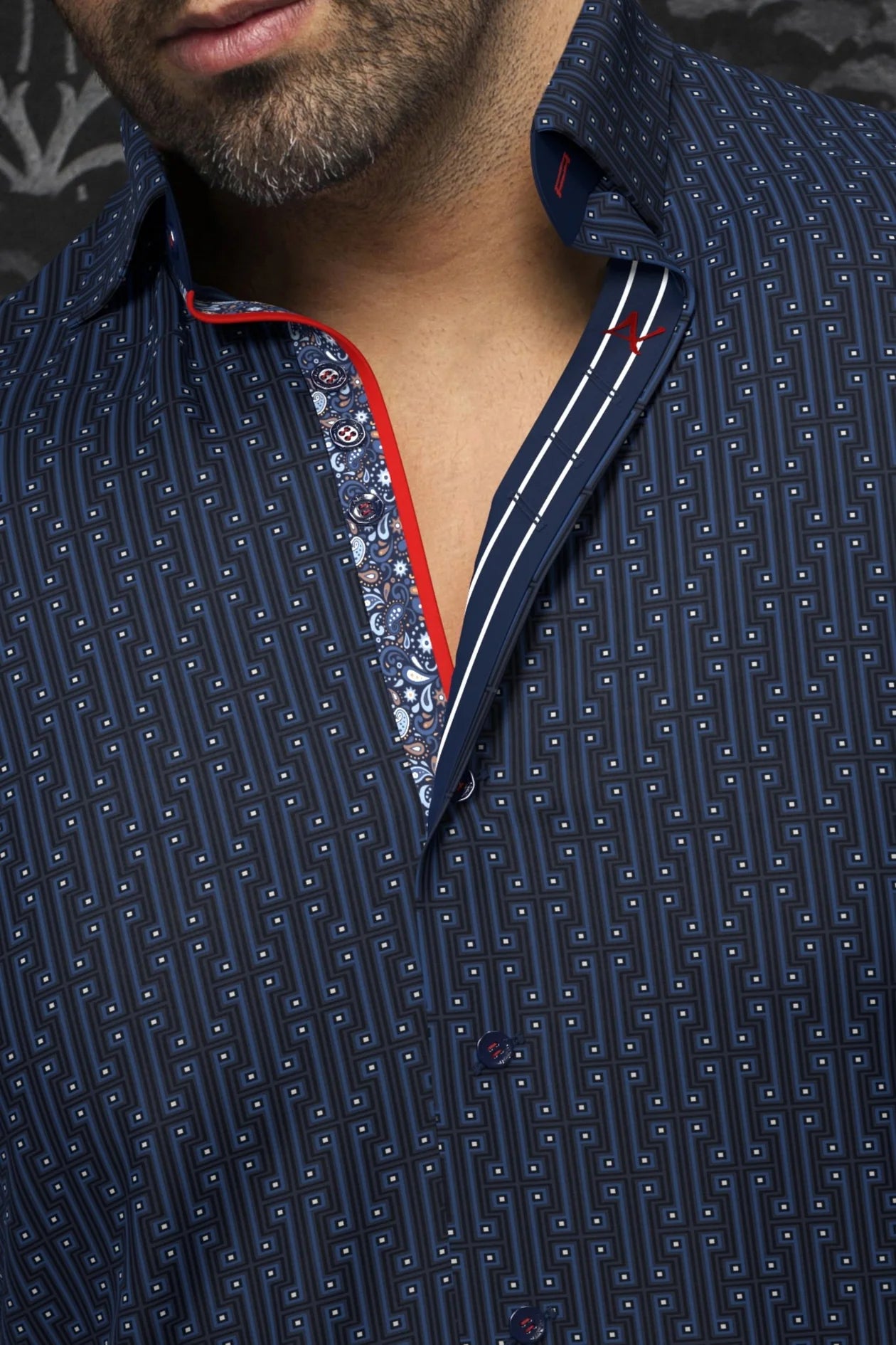 AU Noir-Shirt | UNDERWOOD  Navy