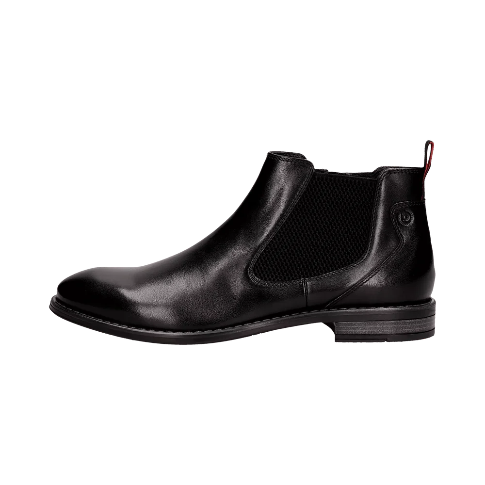 Bugatti Black Leather Boot 311-AO530-4000-1000-Schwarz