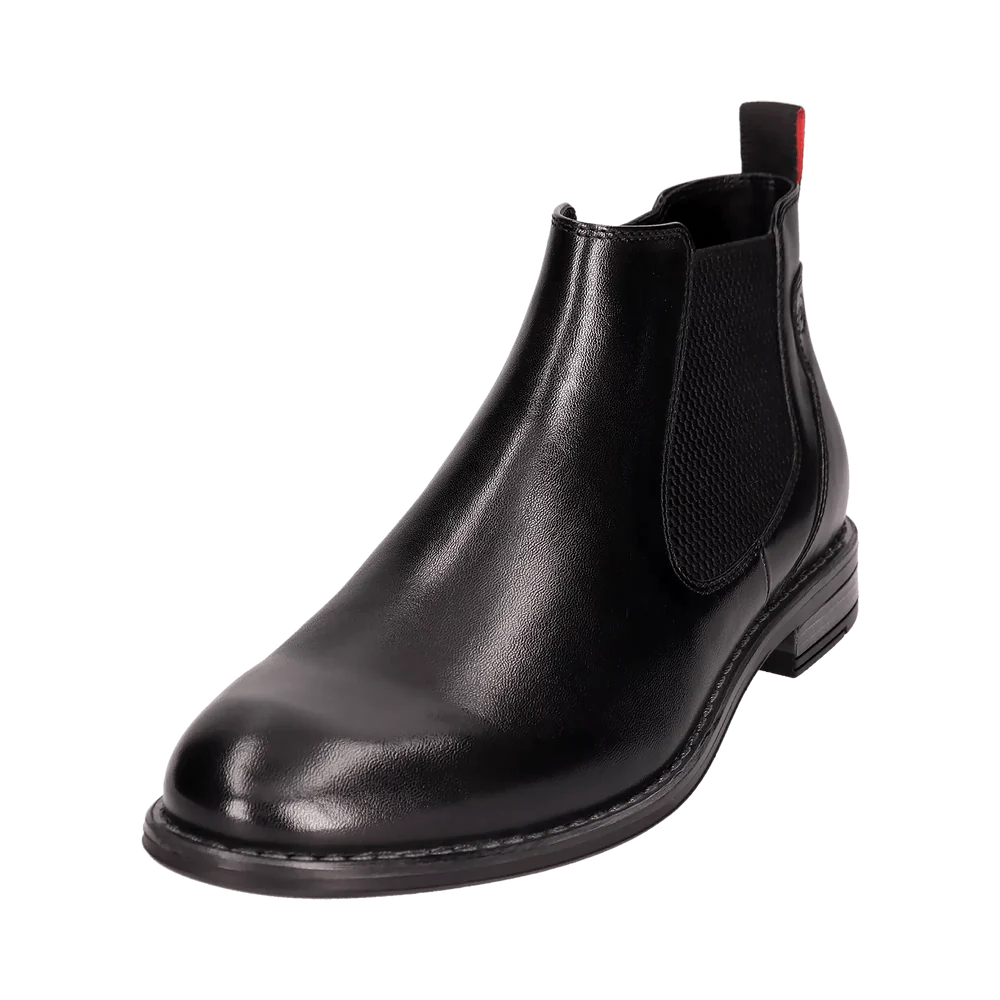 Bugatti Black Leather Boot 311-AO530-4000-1000-Schwarz