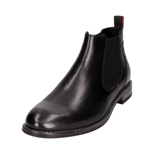 Bugatti Black Leather Boot 311-AO530-4000-1000-Schwarz