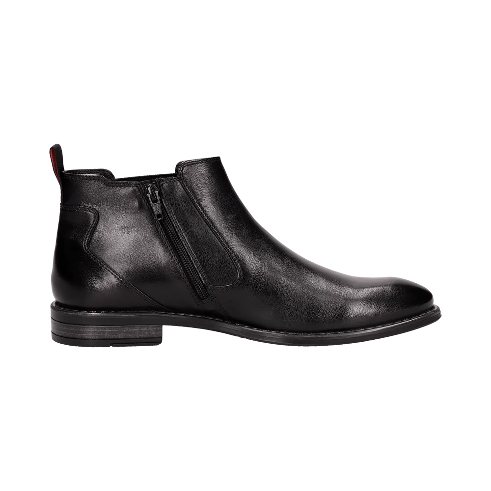 Bugatti Black Leather Boot 311-AO530-4000-1000-Schwarz