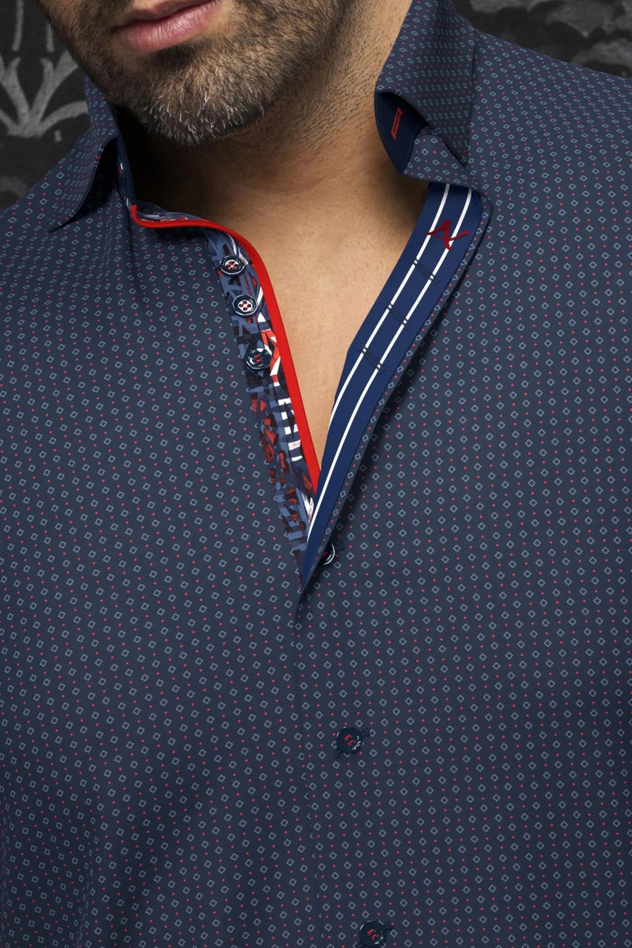 AU Noir-SHIRT | BALLERINI Navy