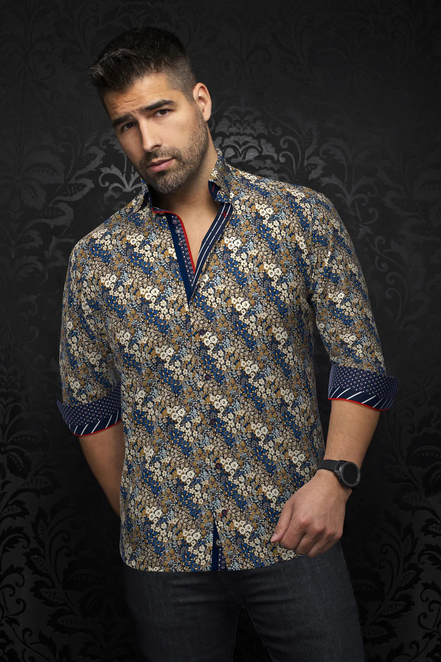 AU Noir-SHIRT | MORRIS tobacco