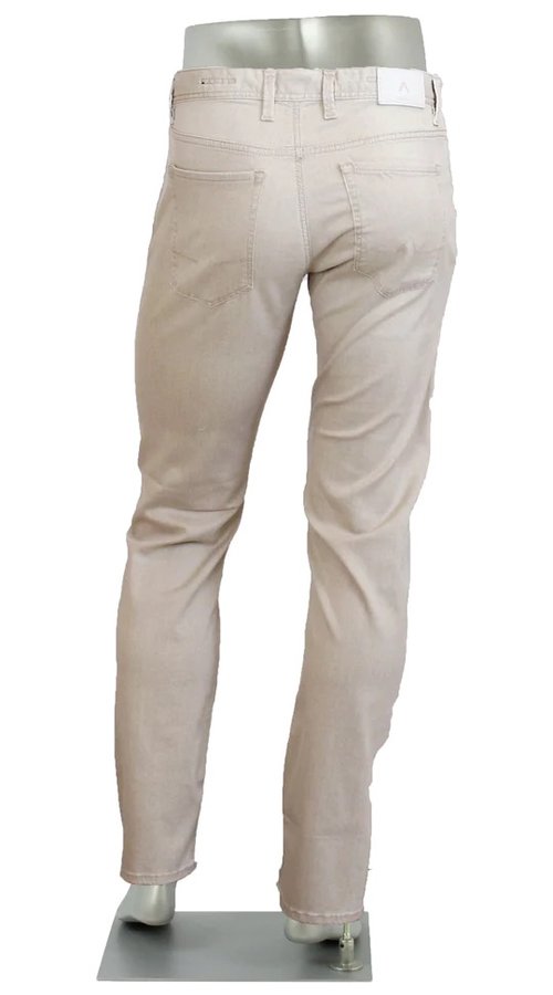 Alberto-PANTS | STONE TENCEL LIGHT WEIGHT TAN New