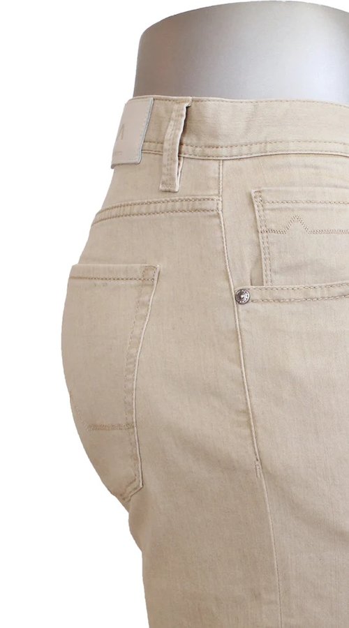 Alberto-PANTS | STONE TENCEL LIGHT WEIGHT TAN New