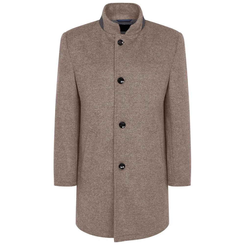 Bugatti Wool Coat Sand 628533-69074-40