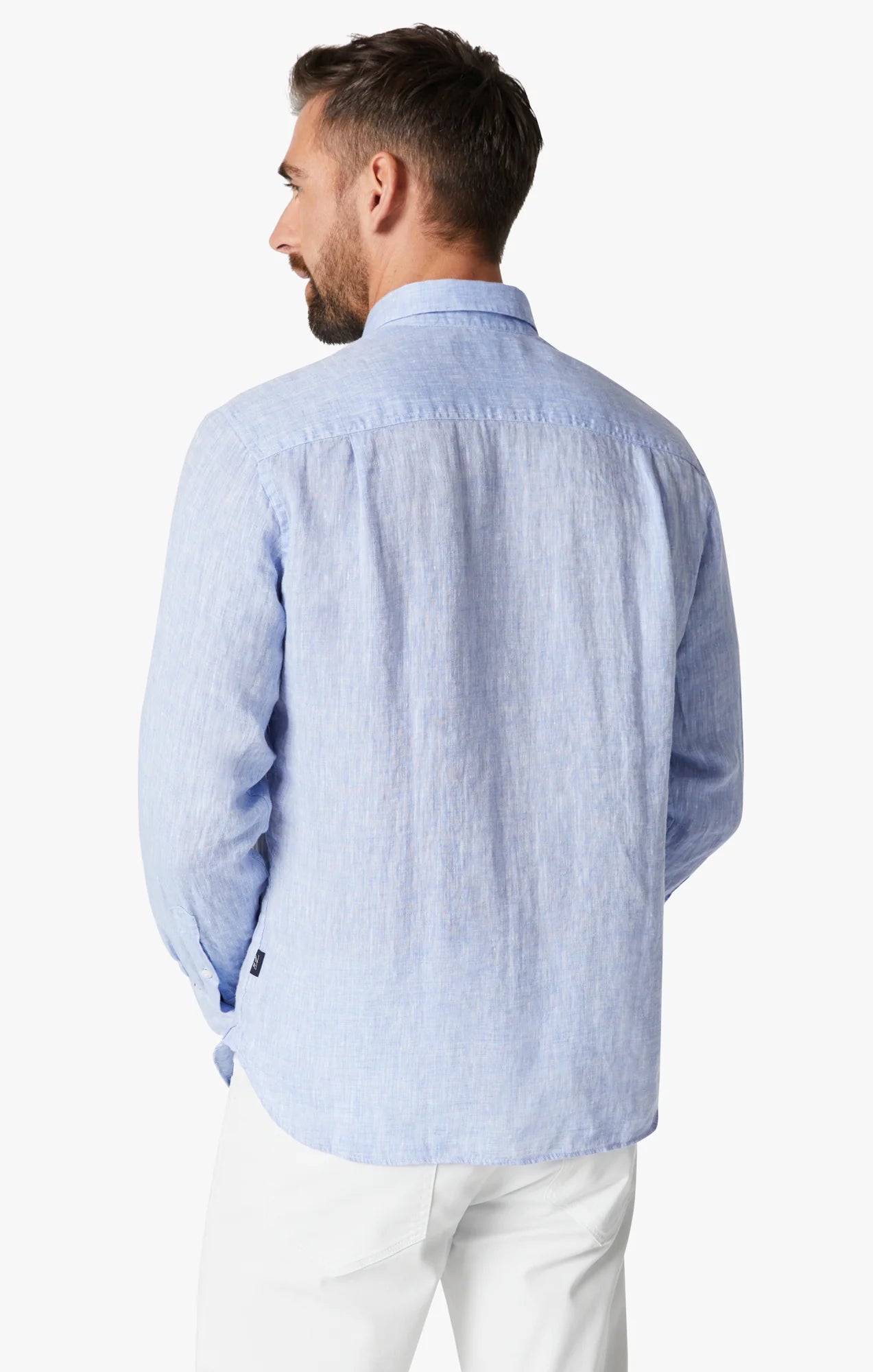 34 HERITAGE. Shirt |Linen Chambray in Hawaiian Ocean