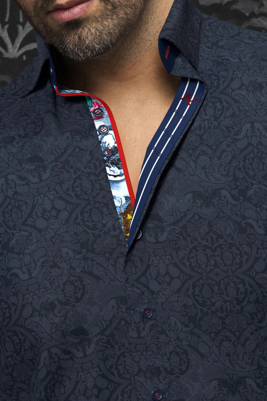 AU Noir-SHIRT | BARDELLI Navy