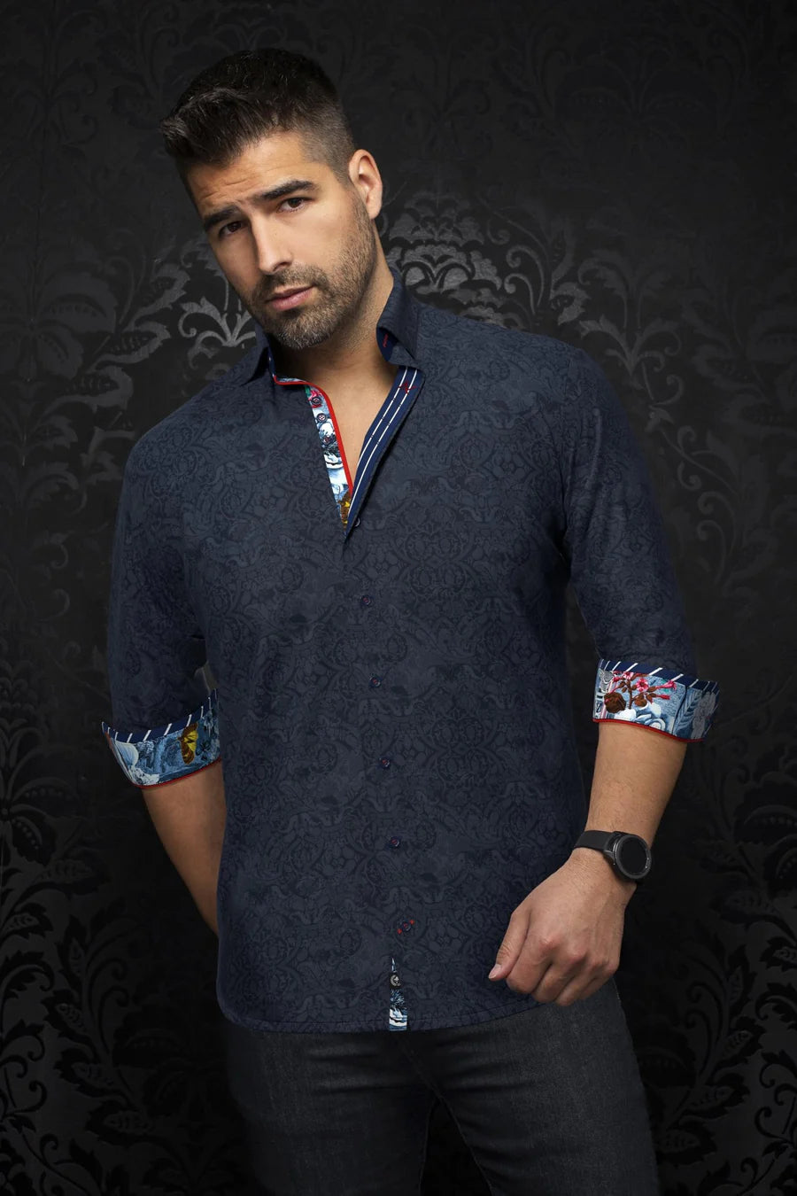 AU Noir-SHIRT | BARDELLI Navy