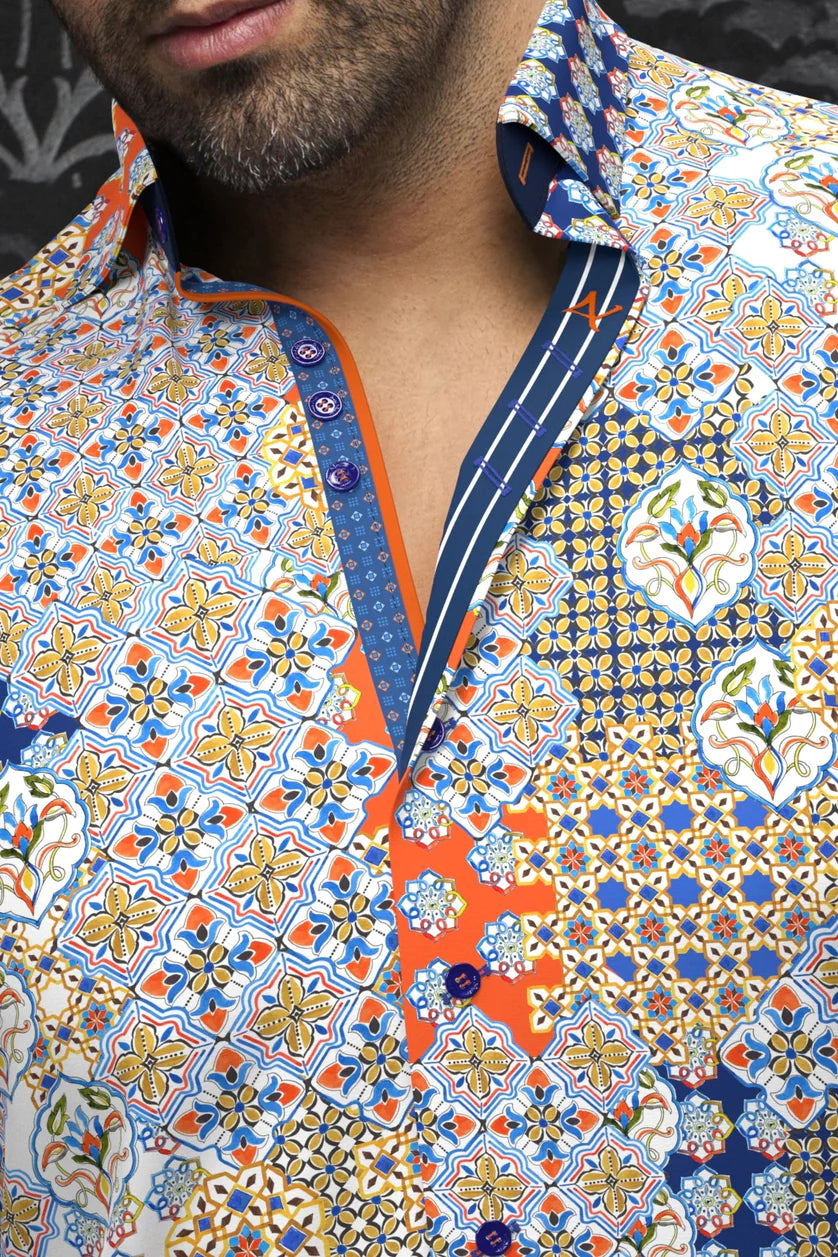 AU Noir Shirt | CARLSON Orange