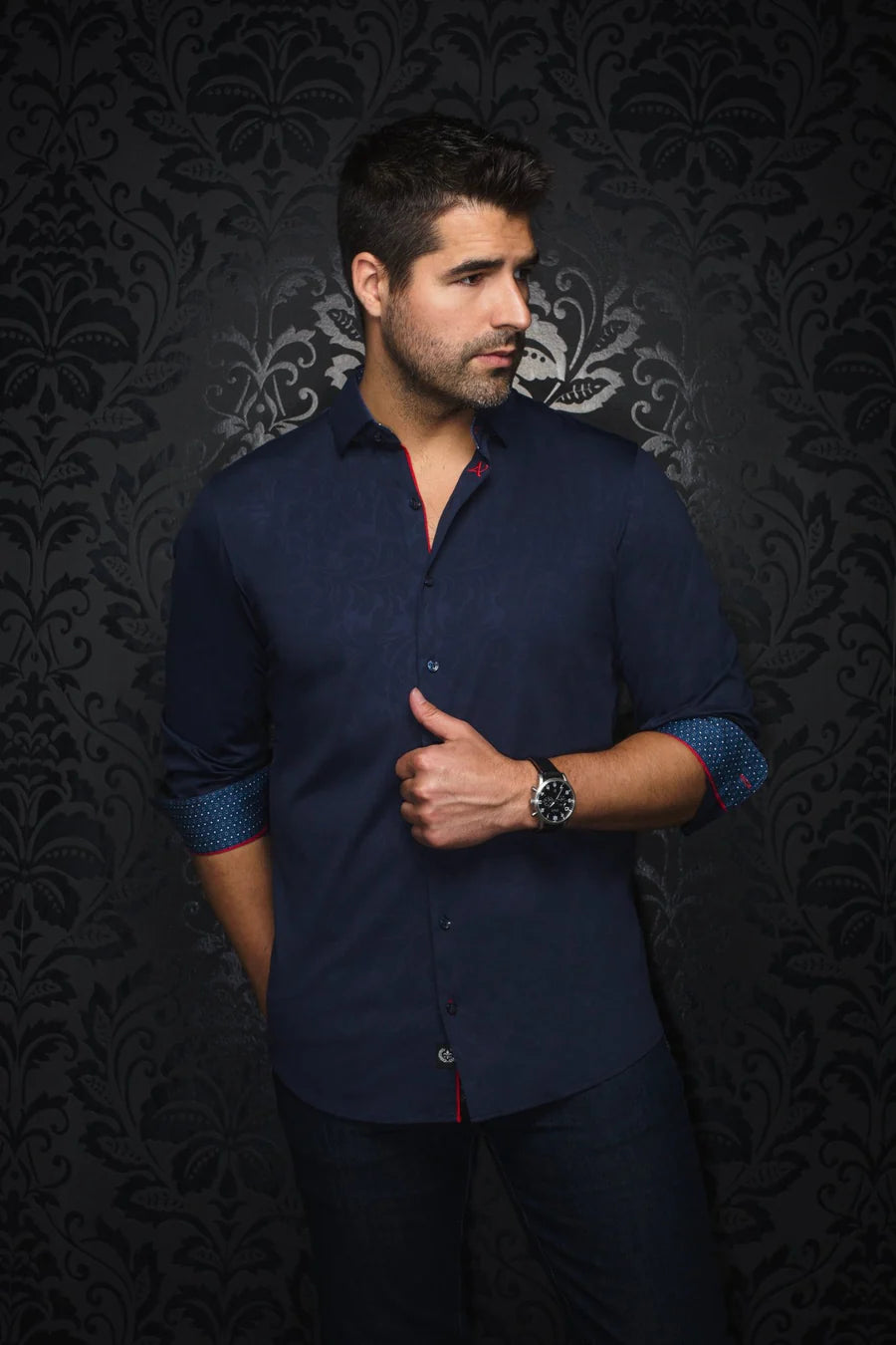 AU Noir-Shirt | DUNN Navy