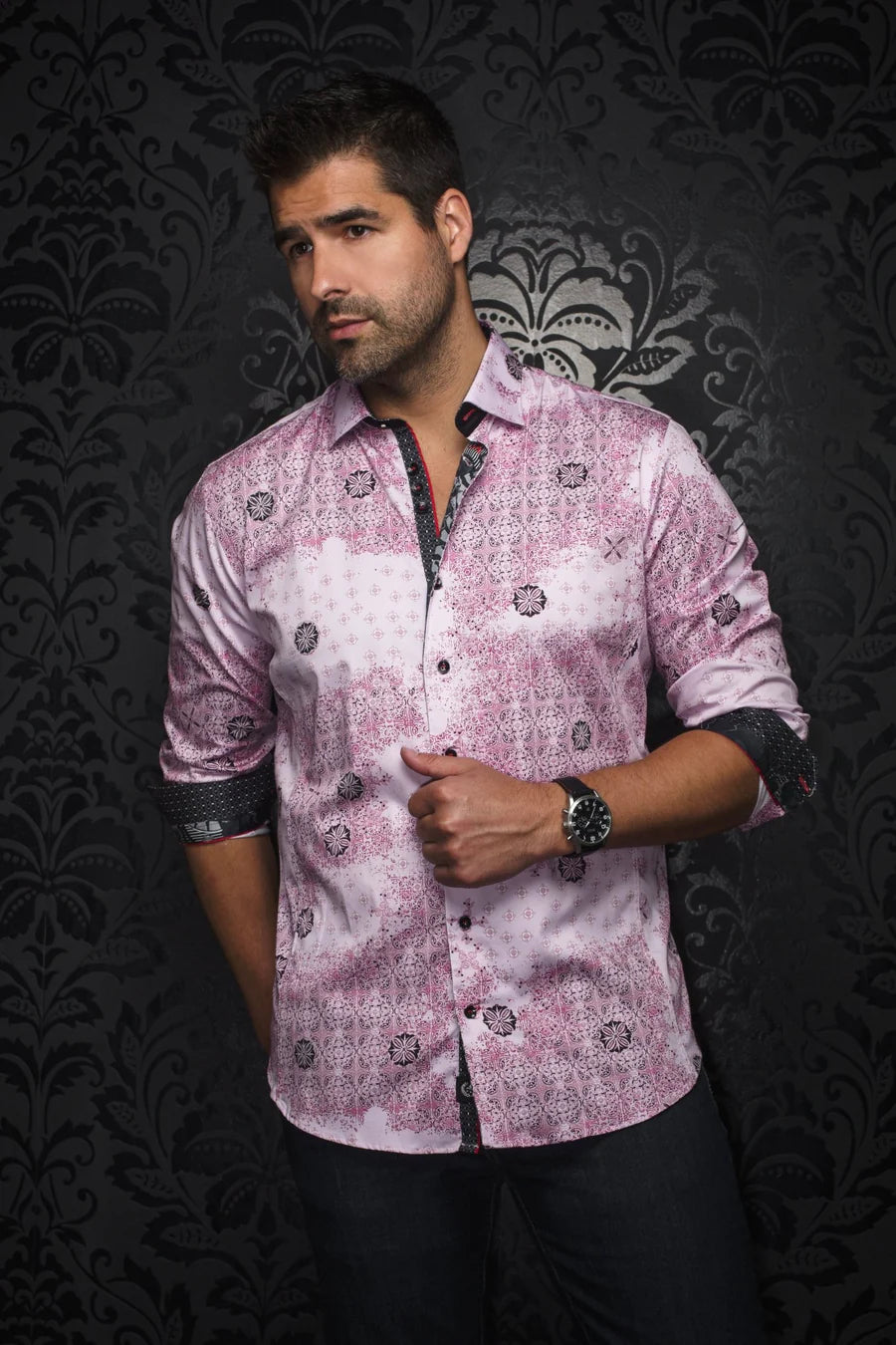 AU Noir-SHIRT | FLORIANI Pink