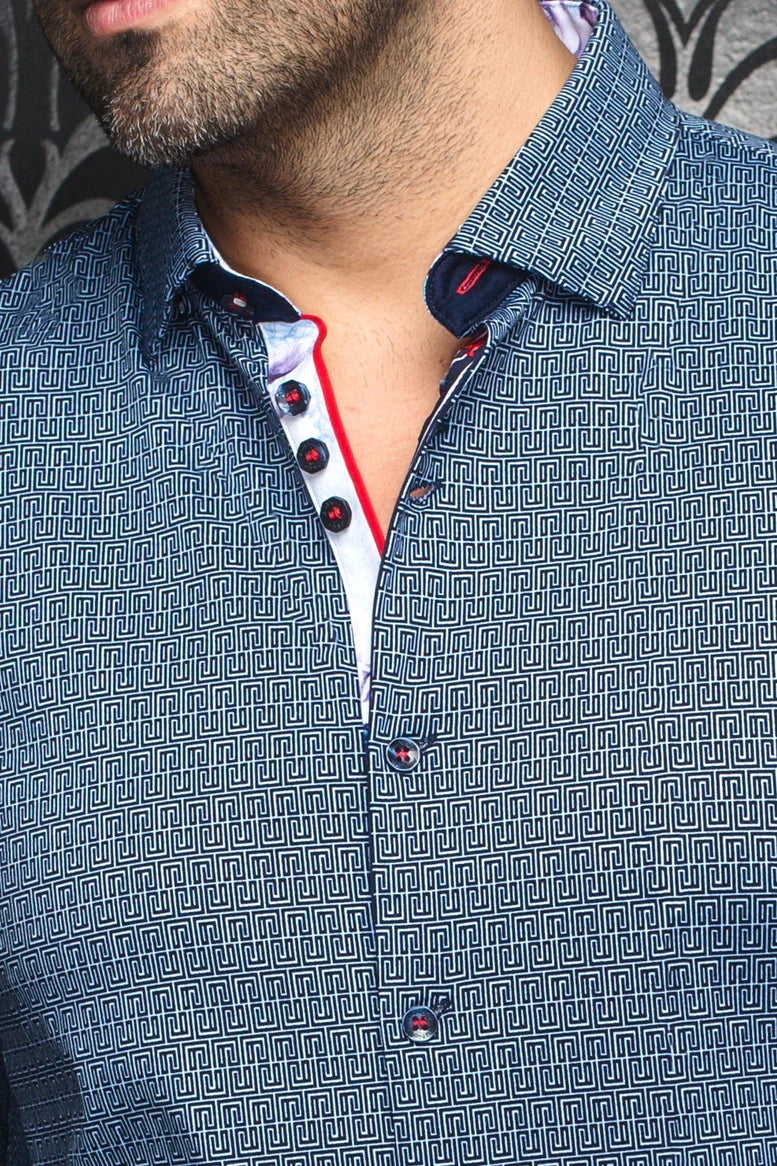 AU Noir Shirt | ZIONI NAVY