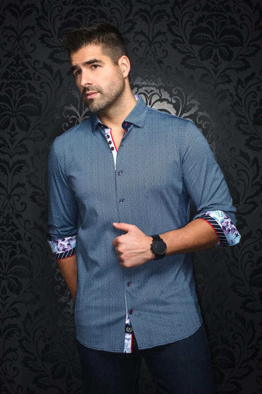 AU Noir Shirt | ZIONI NAVY