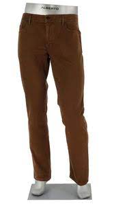 Alberto-PANTS | PIPE SOFT TWILL TOBACCO