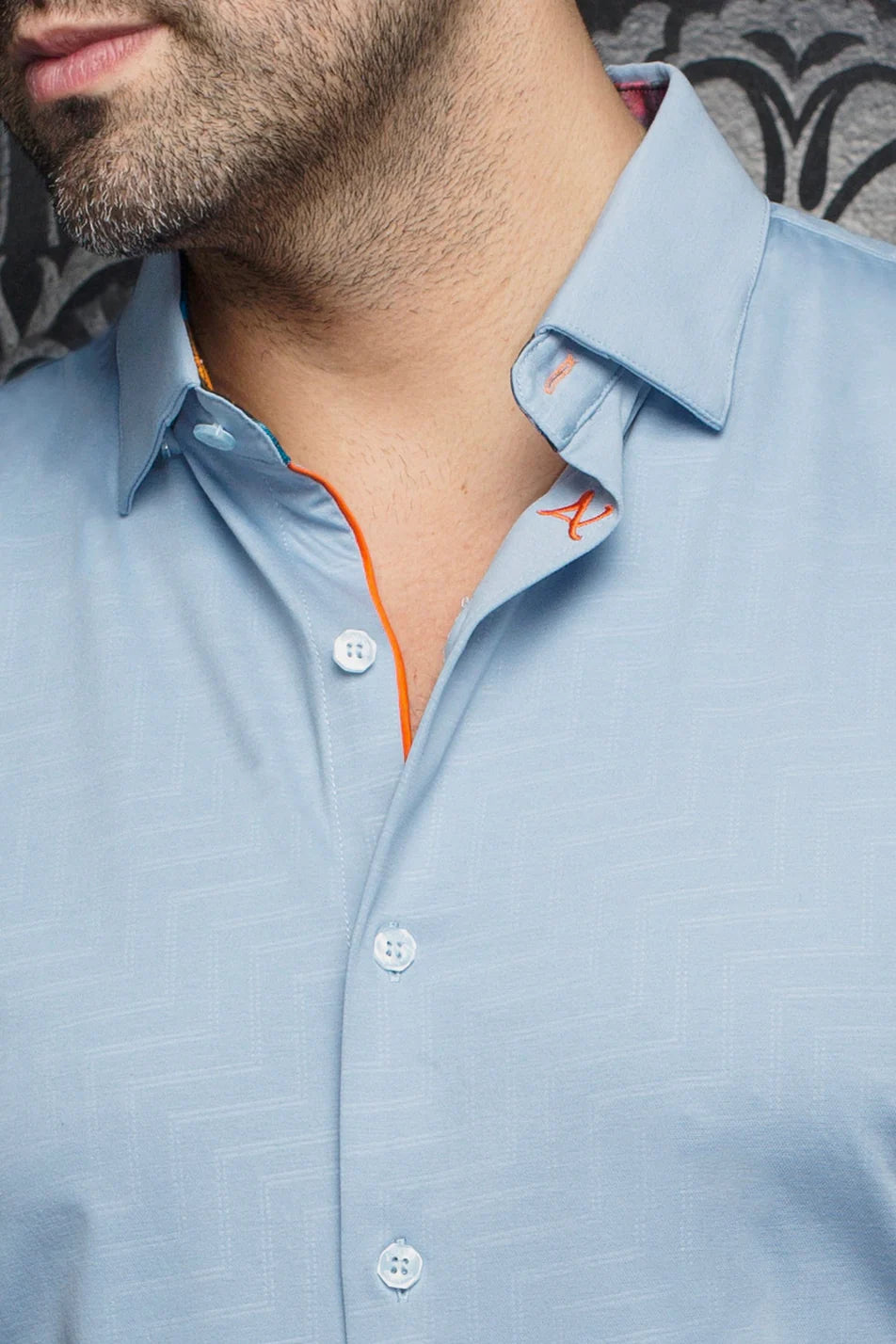 AU Noir  SHIRT SS| DIVENERS LT Blue