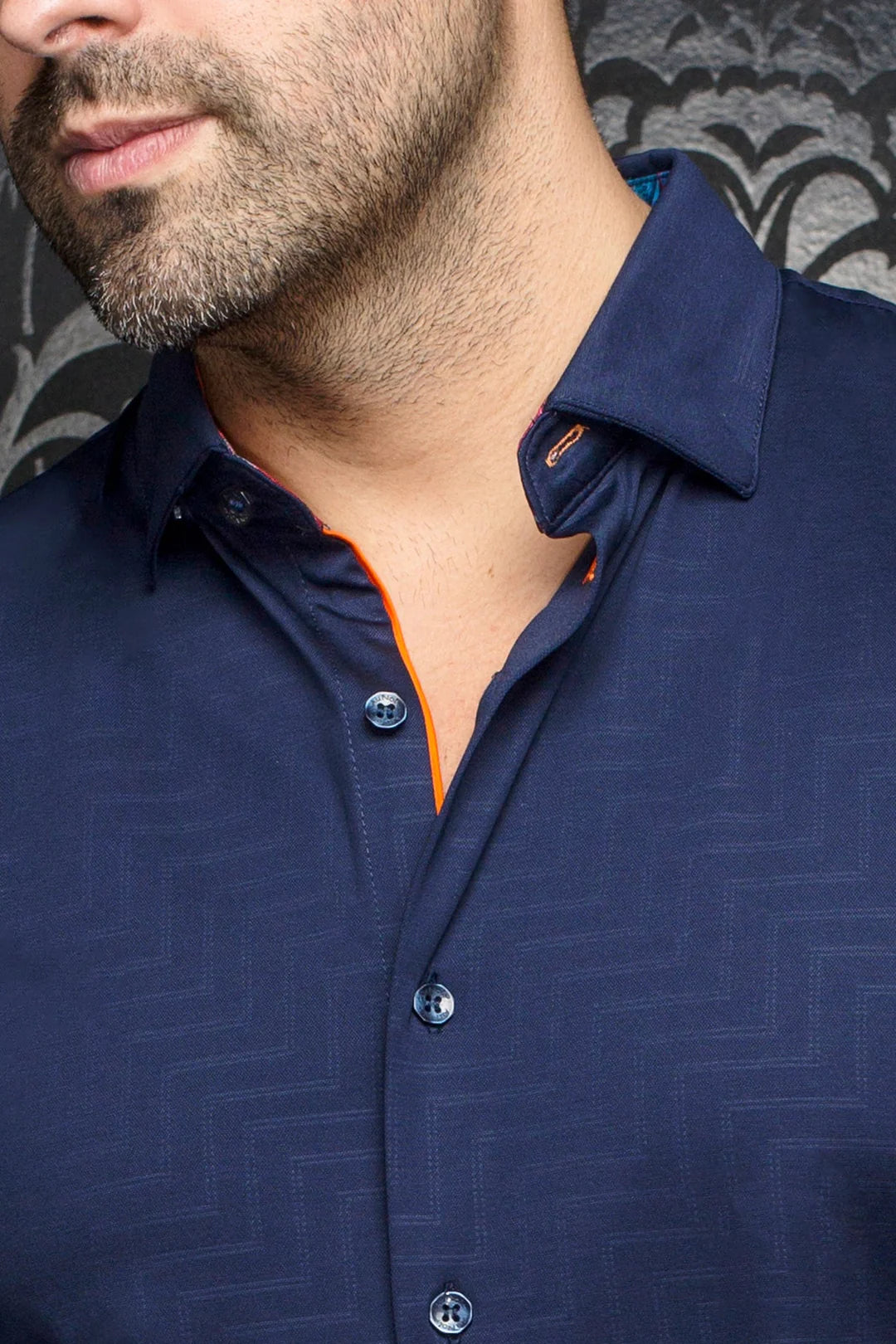 AU Noir  SHIRT SS| DIVENERS Navy