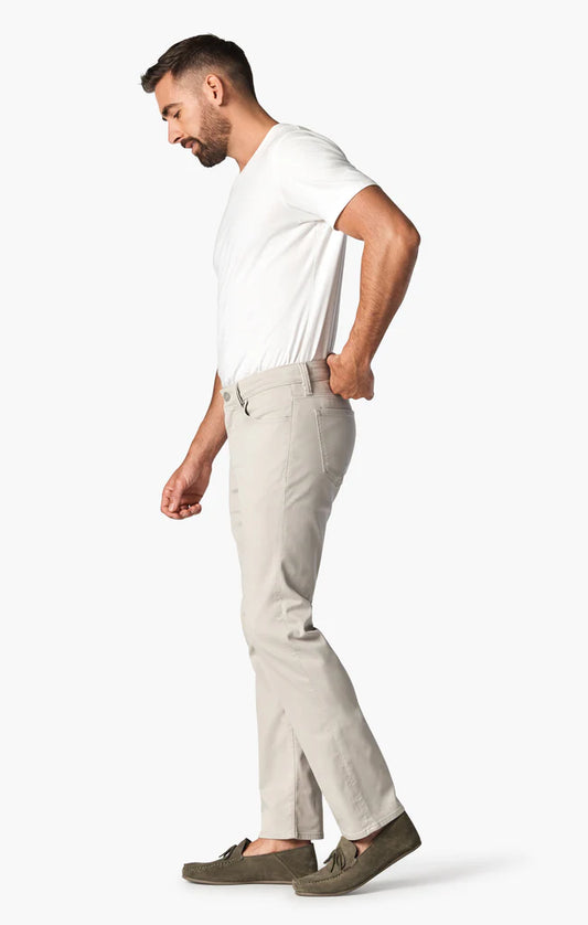 34 HERITAGE.Cool Straight Leg Pants In Oyster Summer Coolmax