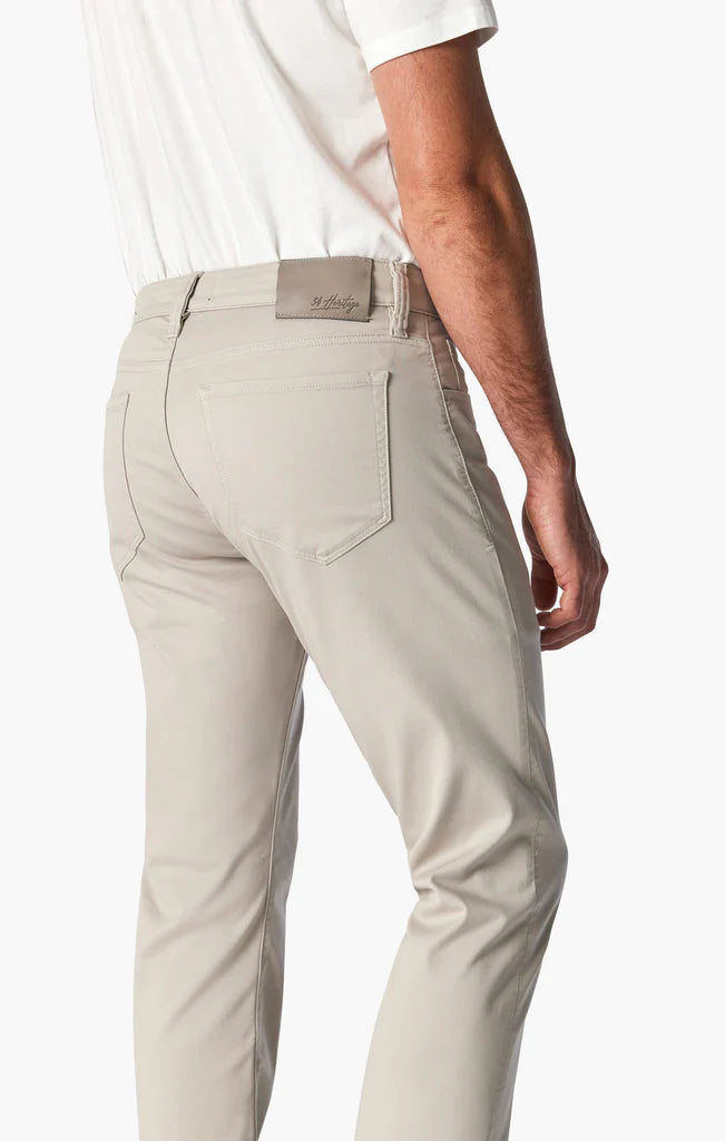 34 HERITAGE.Cool Straight Leg Pants In Oyster Summer Coolmax