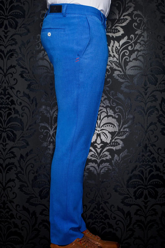 AU Noir-PANTS |  WESSON  LANCASTER Cobalt