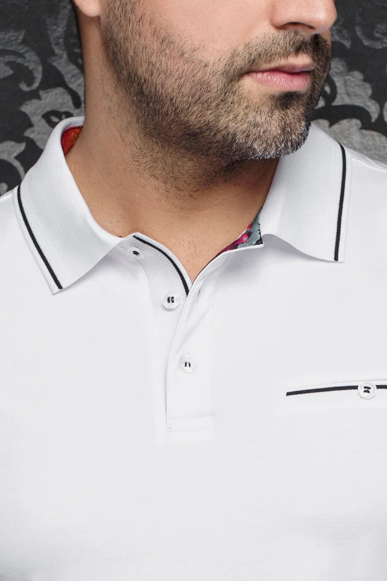 AU Noir POLO | FIORAVANTE White