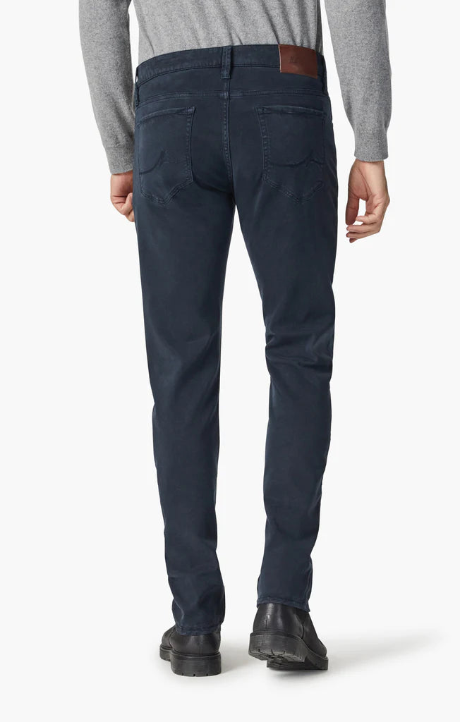 34 HERITAGE.JEANS |  Cool Tapered Leg Pants in Navy Brushed Twill