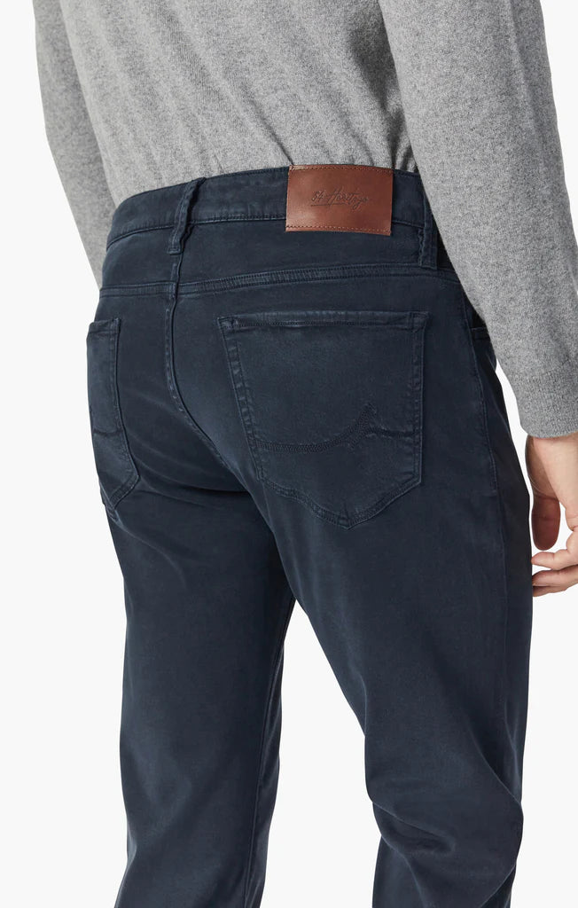 34 HERITAGE.JEANS |  Cool Tapered Leg Pants in Navy Brushed Twill