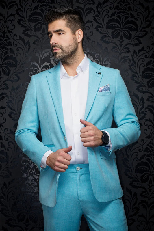 AU Noir-BLAZER | Lancaster TURQUOISE