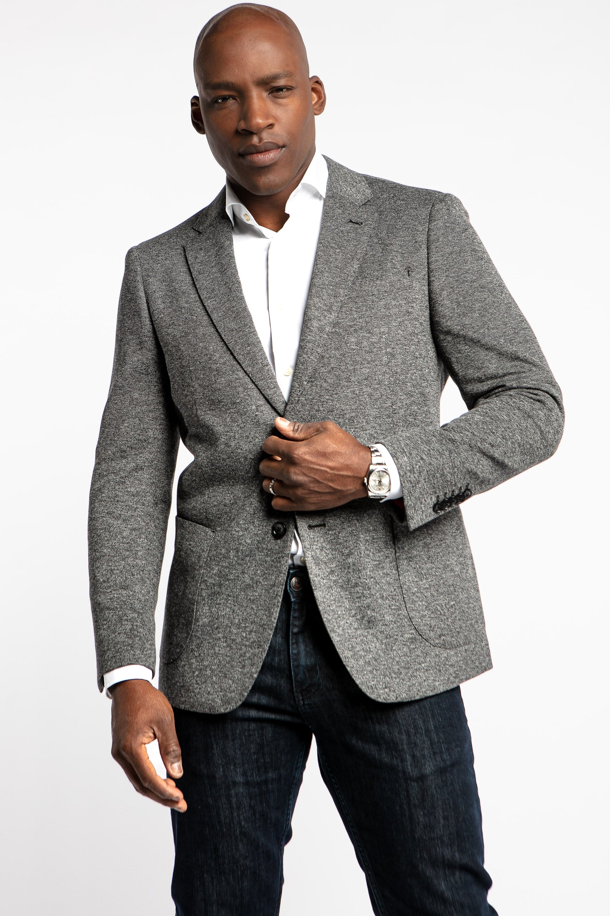 Everly Grey Wool Blend Blazer - 7 Downie St.®