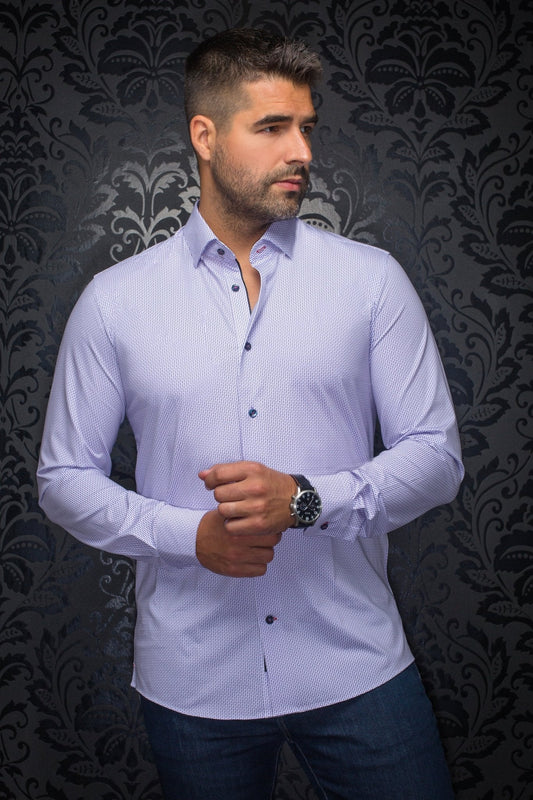 Chemise | ALEXANDER-STAR, purple - AU NOIR