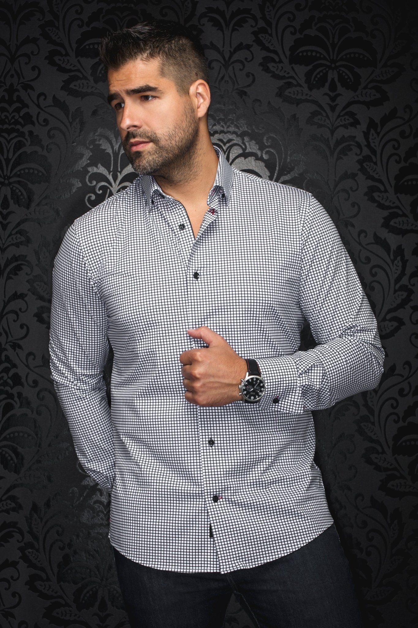 Chemise | ALEXANDER-WPC, black - AU NOIR