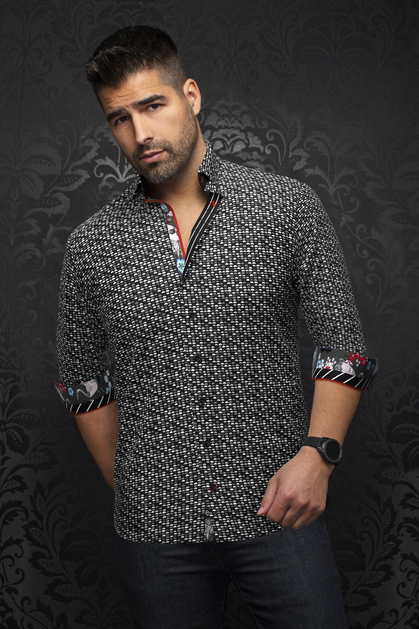 CHEMISE | ESCALA, Black - AU NOIR