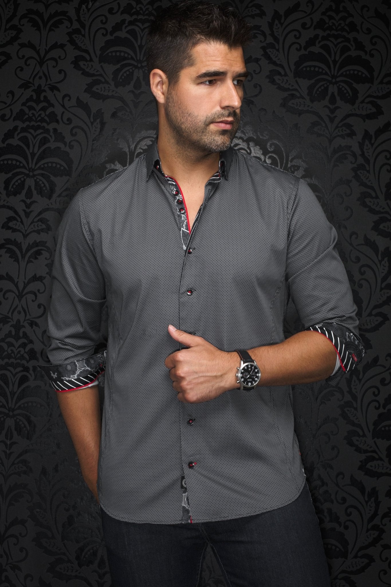 CHEMISE | SOSA, Black - AU NOIR