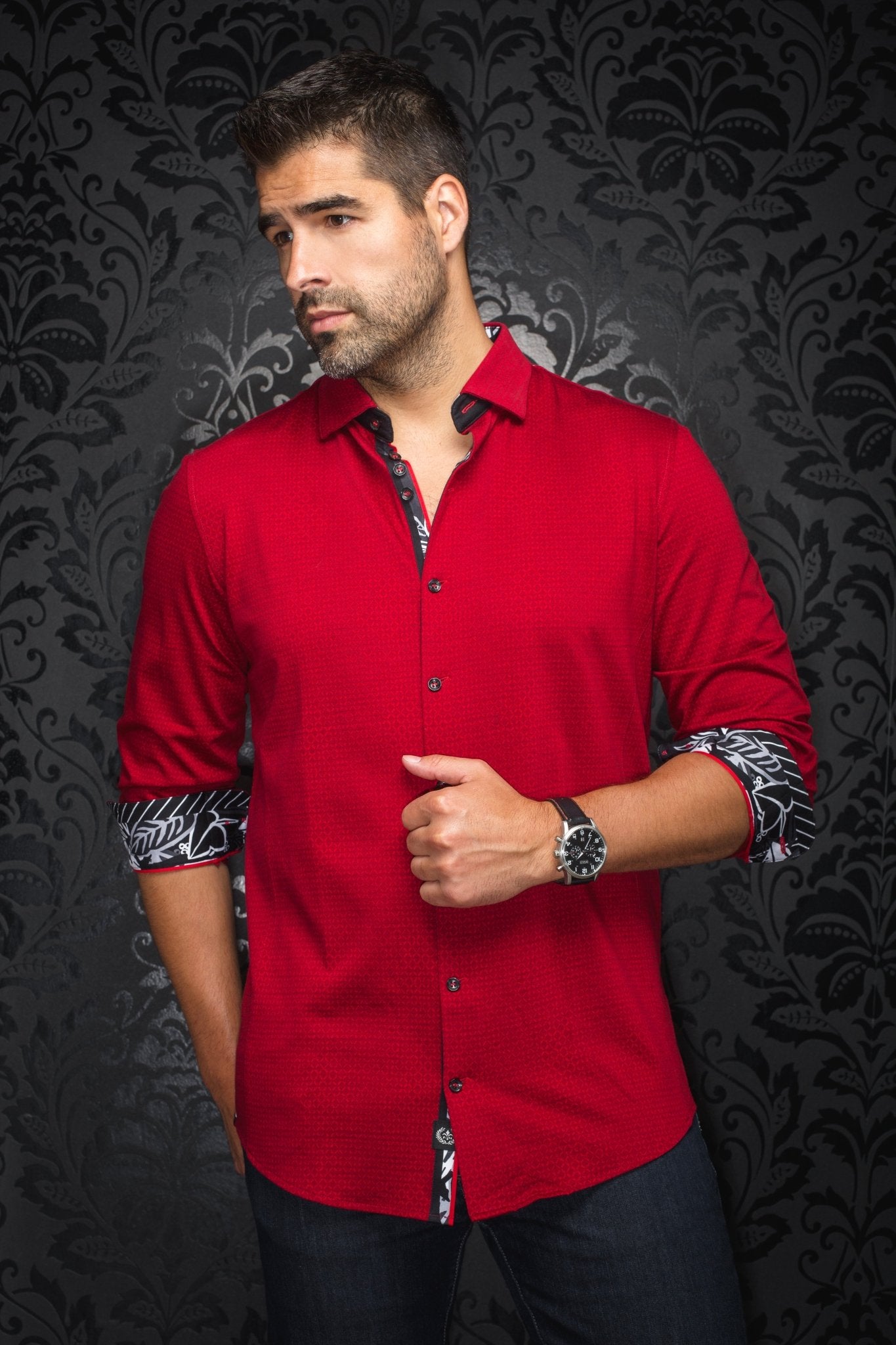 CHEMISE | ZOLA, Red - AU NOIR