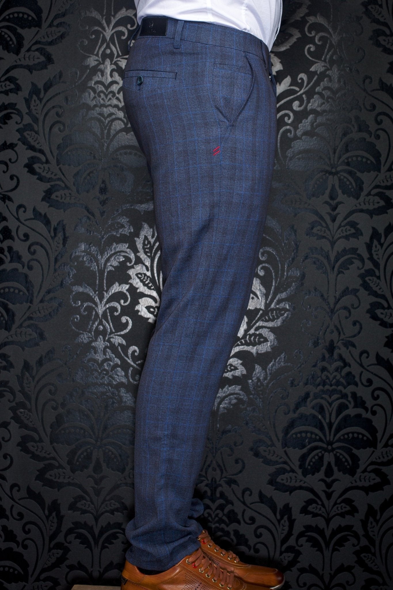 PANTALON | BERETTA-BELMONDO, Indigo - AU NOIR