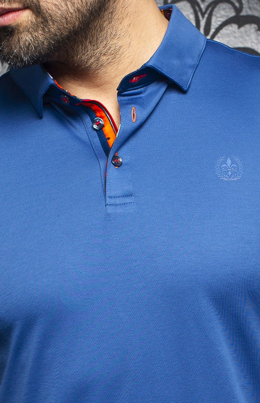 Polo | FALCON, Blue - AU NOIR